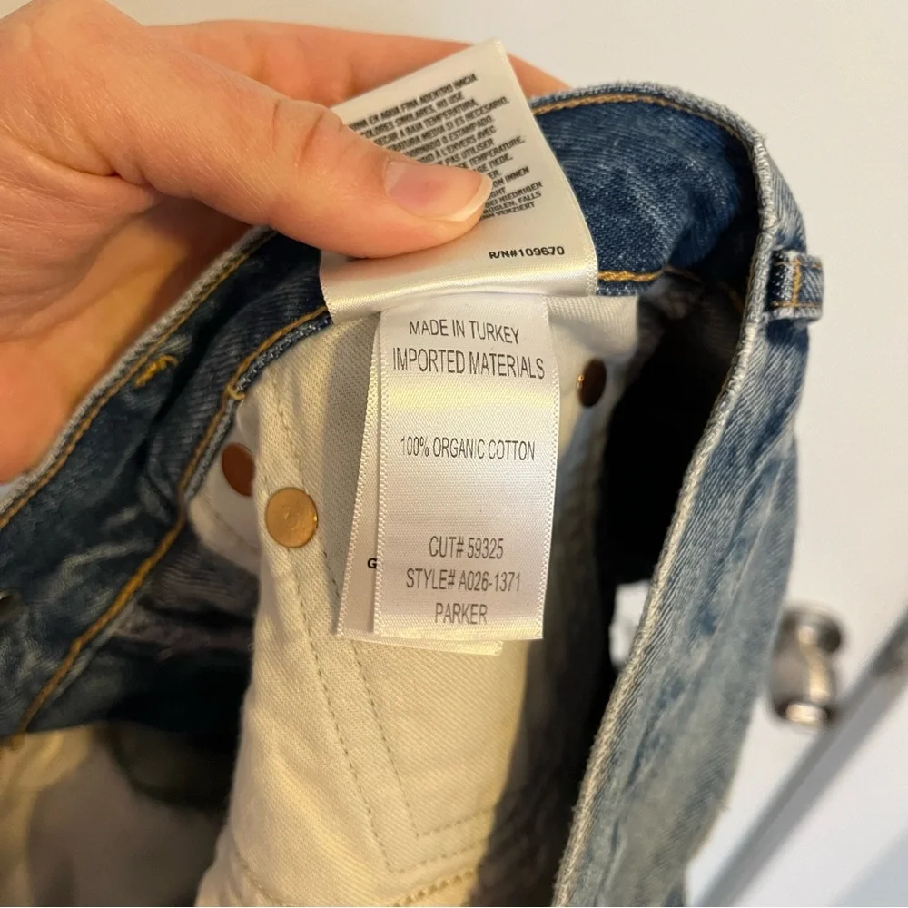 agolde distressed